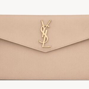 Yves Saint Laurent Dark Beige Pouch